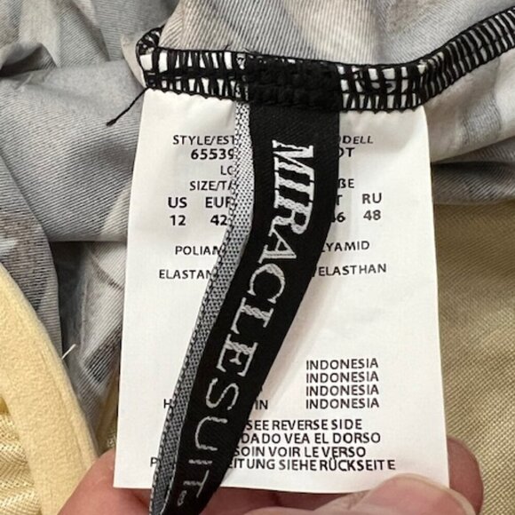 Miraclesuit Oasis Lve Knot Tankini Set Top & Bottom Women's Size 12 - Picture 12 of 13